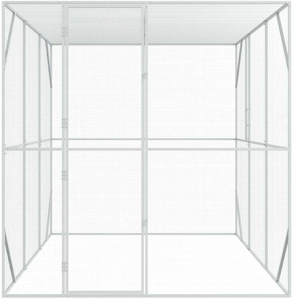 Paukščių narvas Antracitas 210 x 304 x 213 cm
