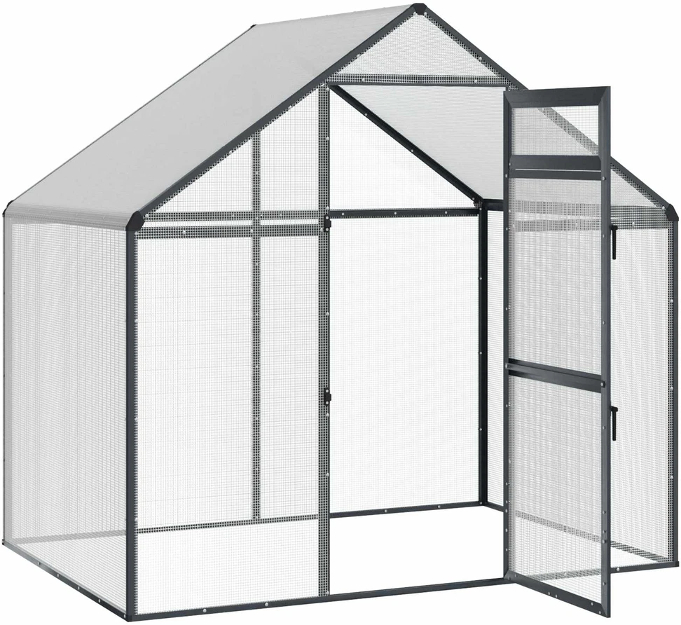 Paukščių narvas Antracito 181,5 x 112,5 x 173,5 cm