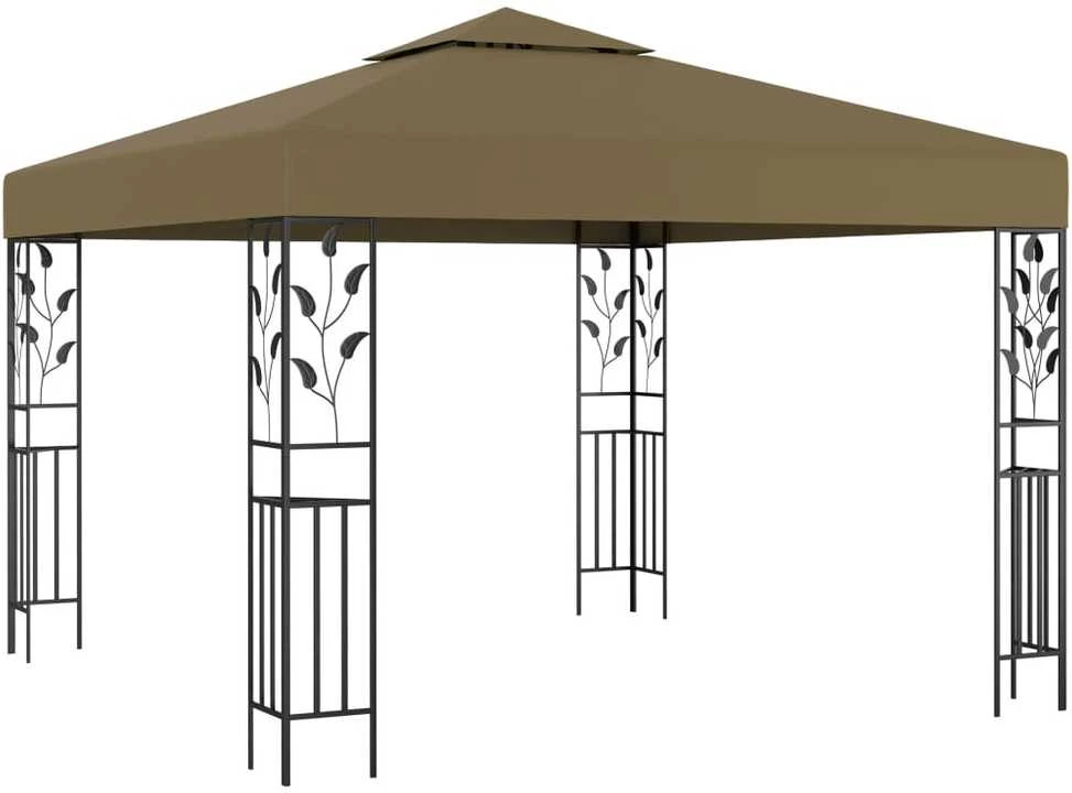 Paviliono dangos keitimas 300 x 300 x 26 cm Skaidrus PVC