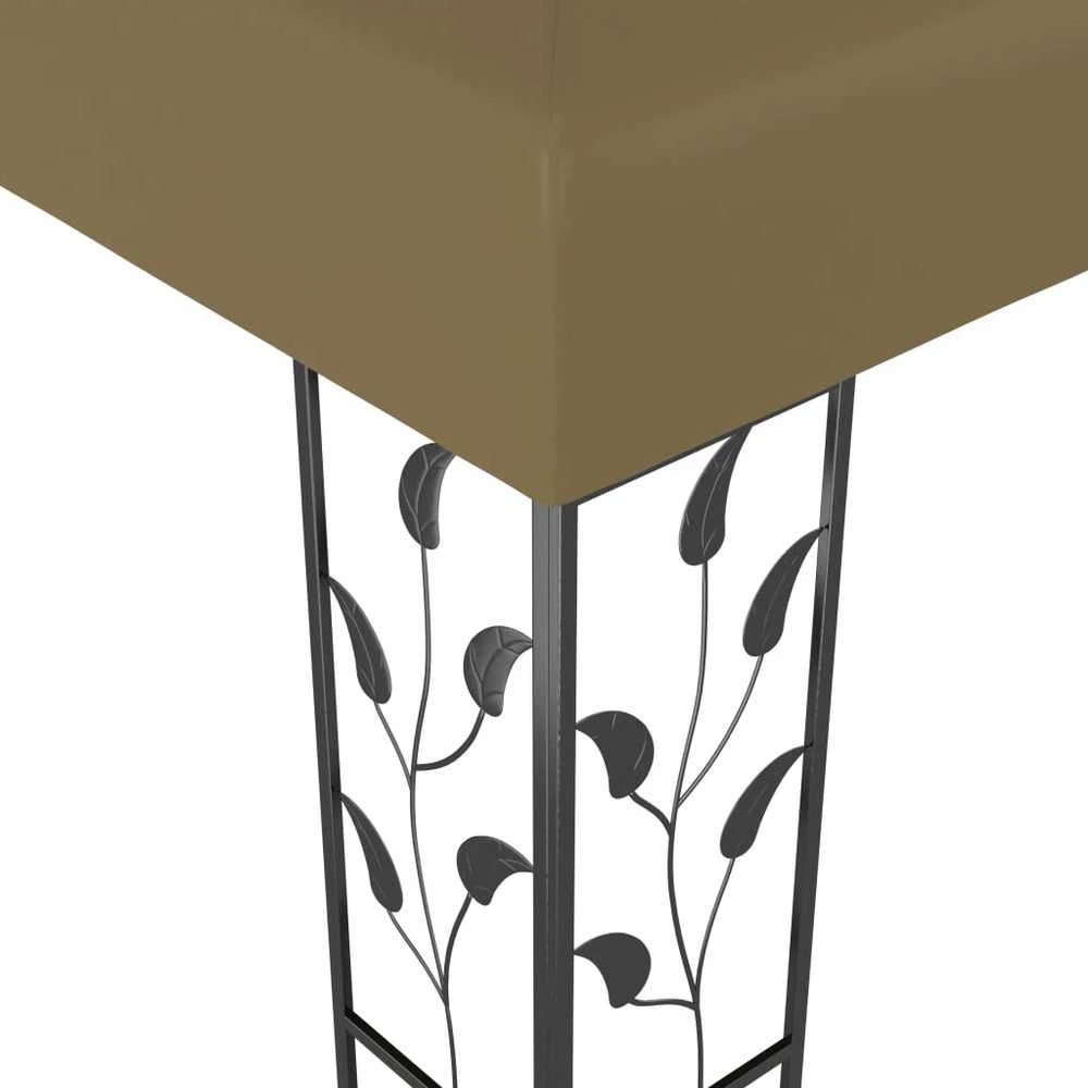 Paviliono dangos keitimas 300 x 300 x 26 cm Skaidrus PVC