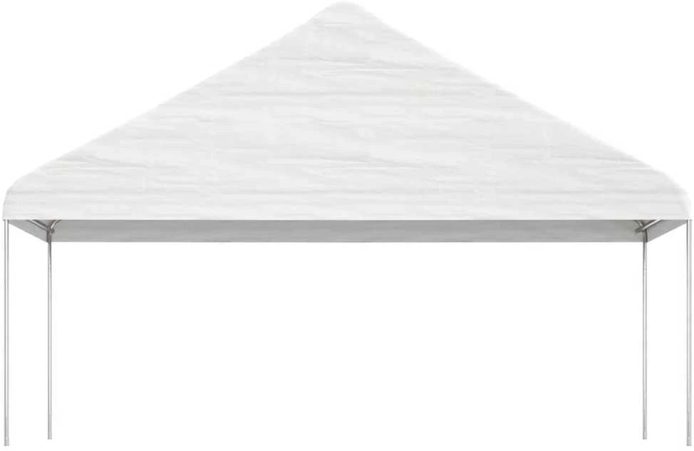 Proginė palapinė su šoninėmis sienomis, žalia, 4x4m, 90g/m²