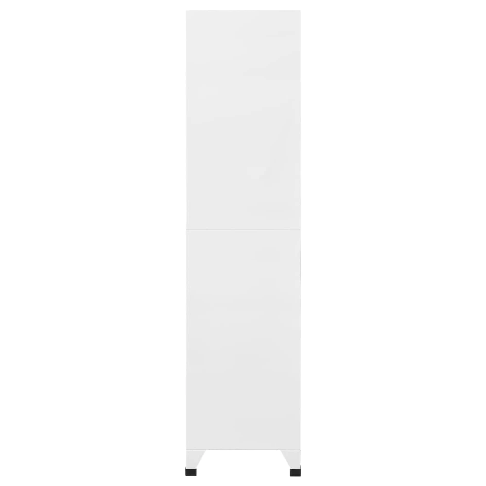 Persirengimo spintelė, baltos spalvos, 90x40x180cm, plienas