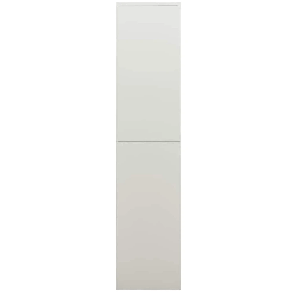 Persirengimo spintelė, šviesiai pilka, 90x40x180cm, plienas