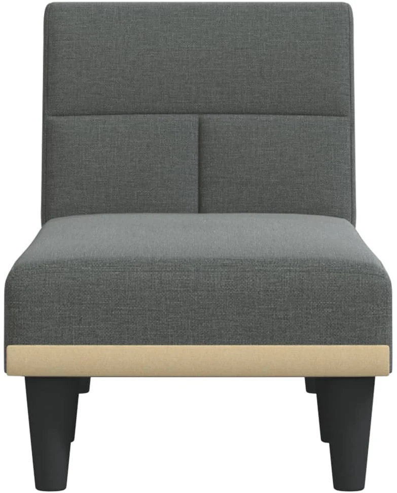 Sofa Poilsio gultas, tamsiai pilkos spalvos, audinys