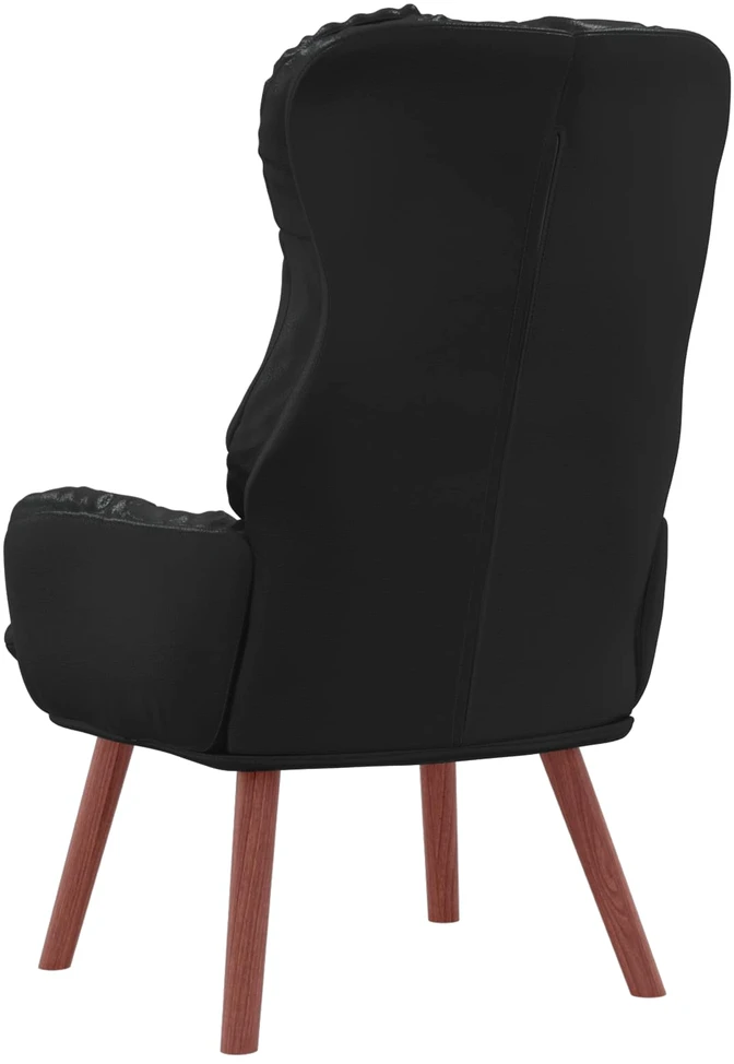 Fotelis krėslas Juoda 69 x 74 x 93 cm Dirbtinė Oda