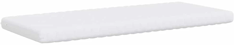Poroloninis čiužinys, baltas, 90x210cm, 20ILD kietumo, 7 zonų