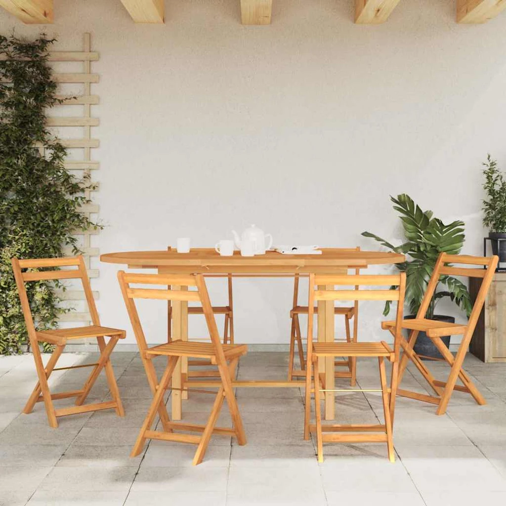Prailginamas sodo stalas, 110–160x80x75, tikmedžio masyvas