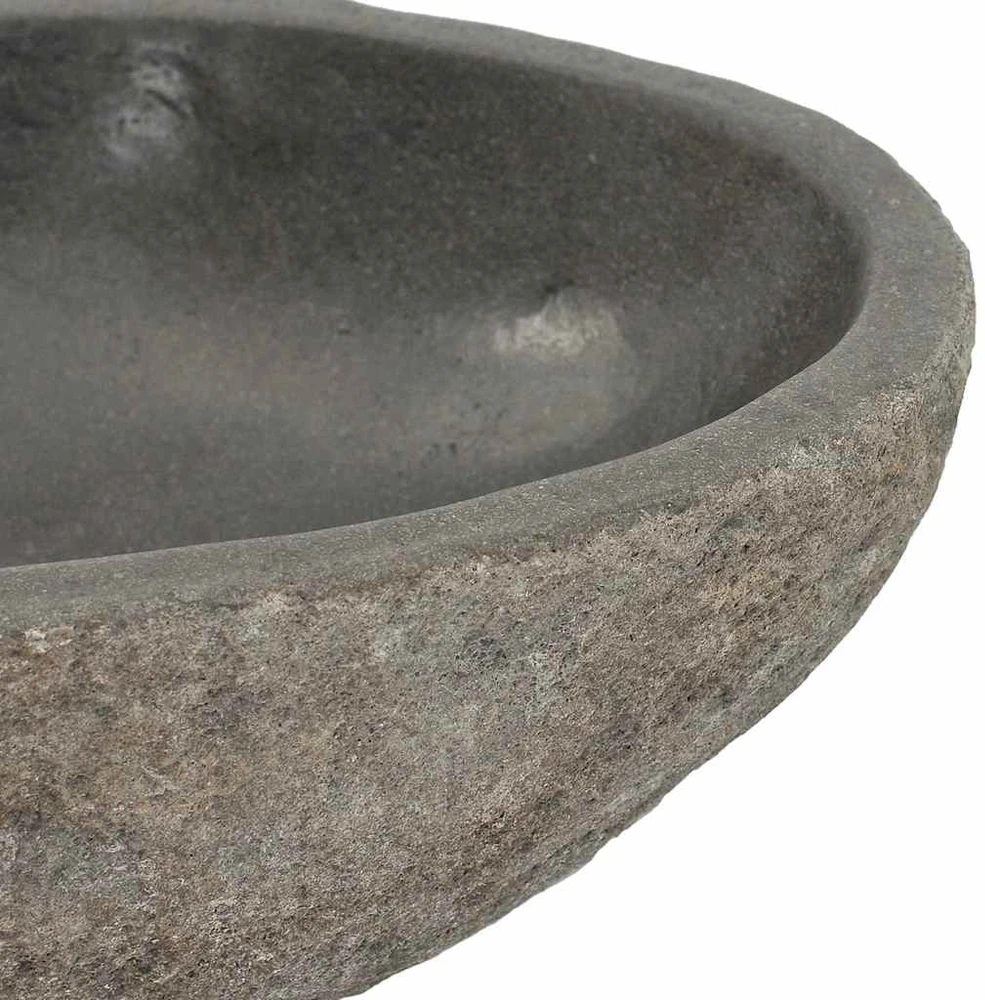 Praustuvas, (29-38)x(24-31)cm, upės akmuo, ovalo formos
