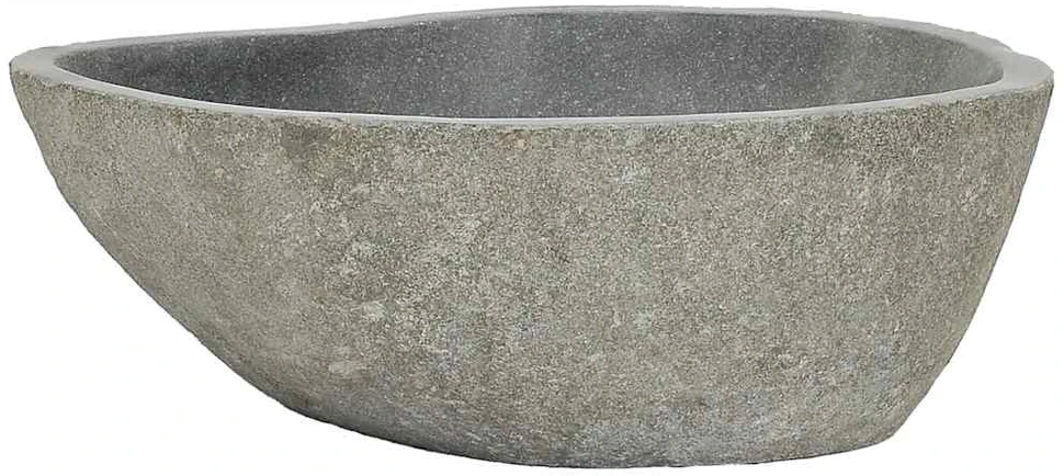 Praustuvas, (37-46)x(29-36)cm, upės akmuo, ovalo formos
