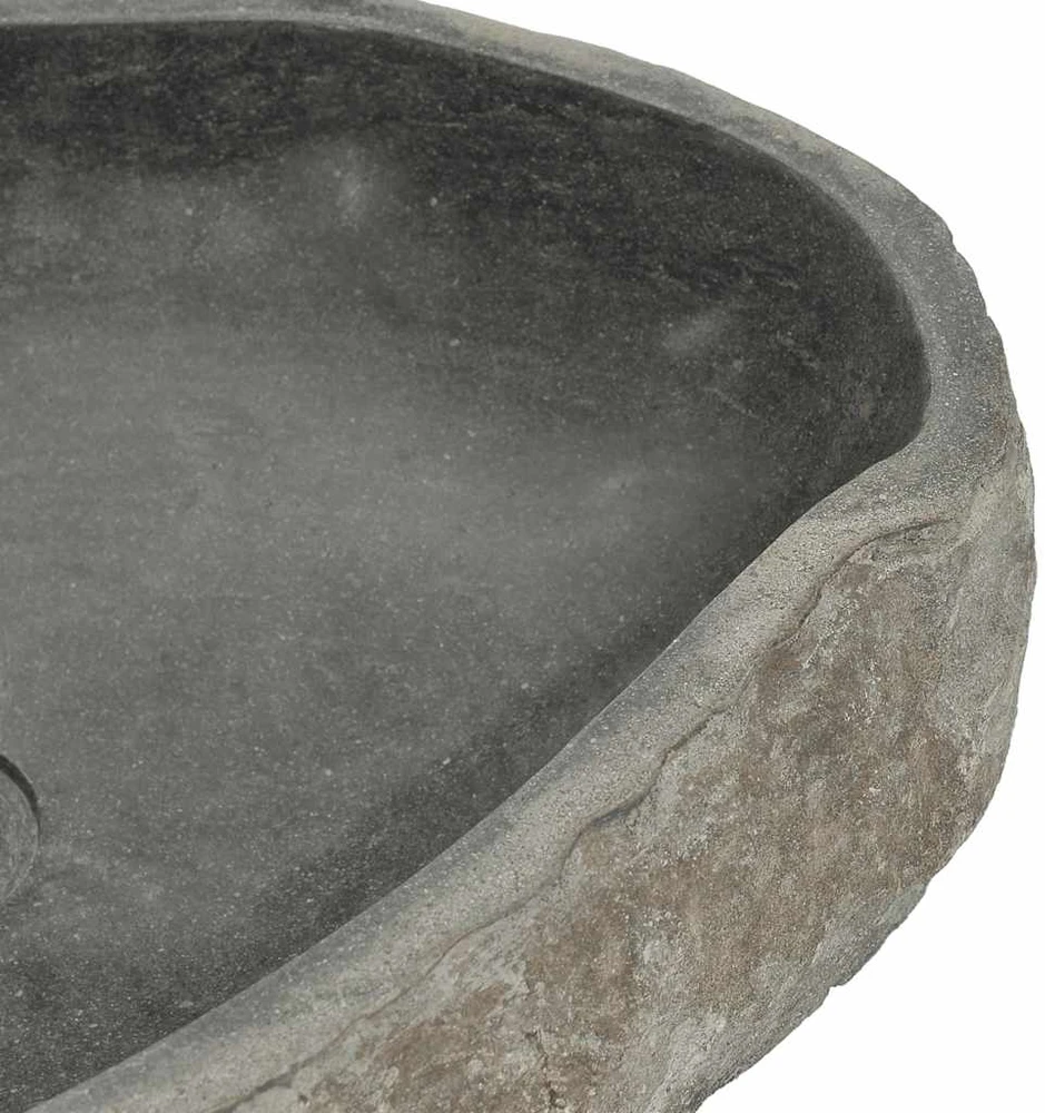 Praustuvas, (45-53)x(34-41)cm, upės akmuo, ovalo formos