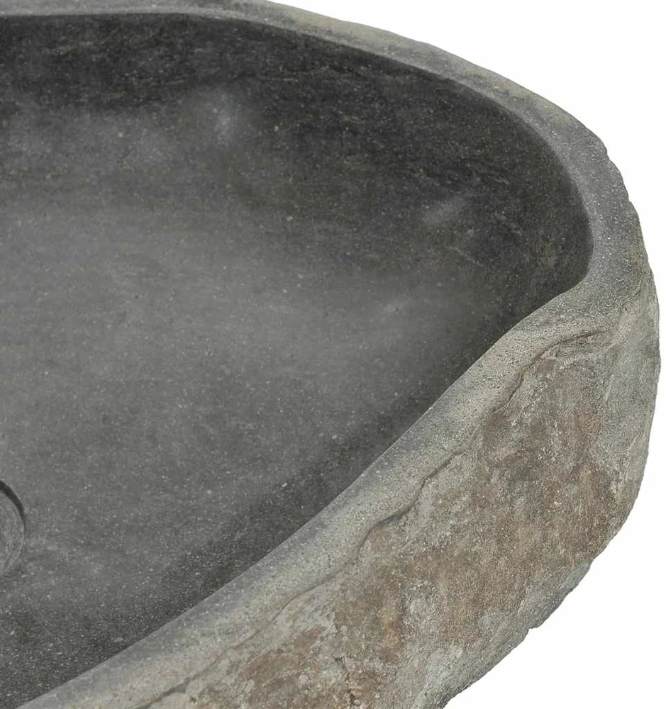 Praustuvas, (45-53)x(34-41)cm, upės akmuo, ovalo formos