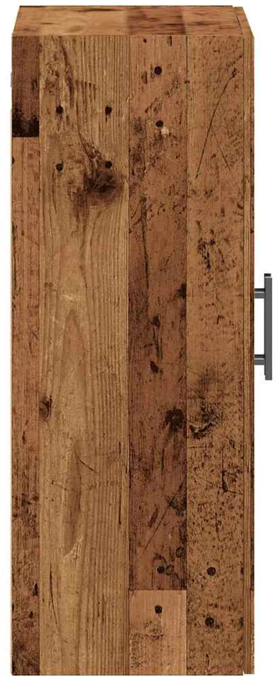 Prie sienos montuojama spintelė, medienos, 69,5x34x90cm