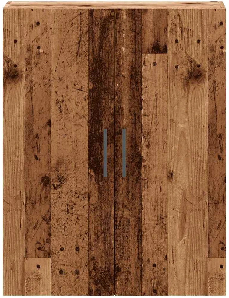 Prie sienos montuojama spintelė, medienos, 69,5x34x90cm