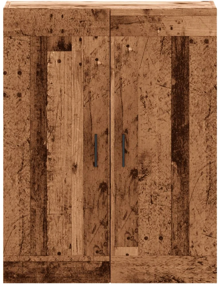Prie sienos montuojama spintelė, medienos, 69,5x34x90cm