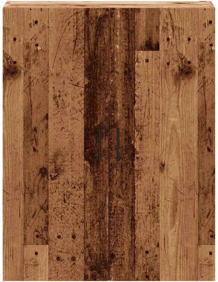 Prie sienos montuojama spintelė, medienos, 69,5x34x90cm