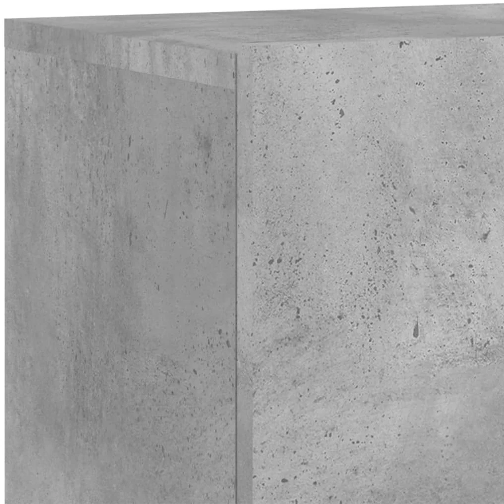 TV staliukas Prie sienos montuojama TV spintelė, betono pilka, 80x30x41cm