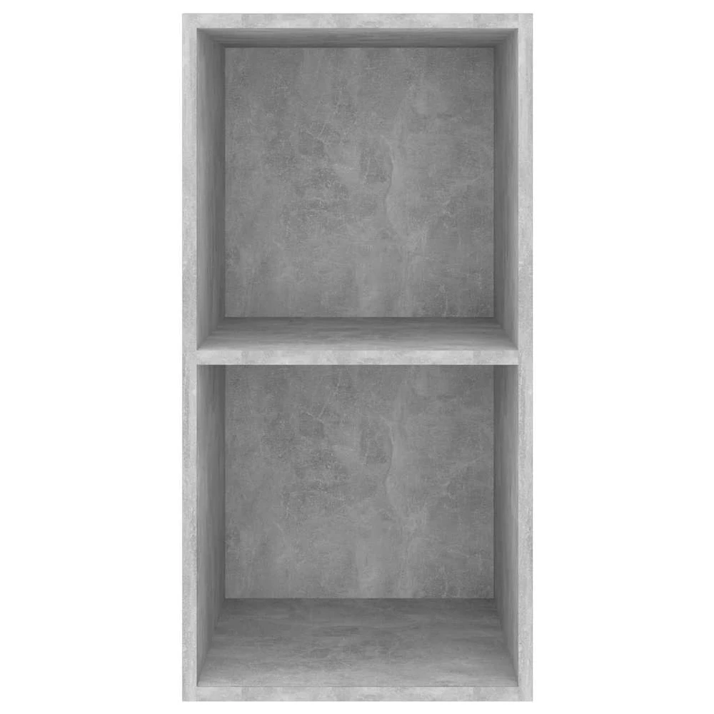 Prie sienos montuojama TV spintelė, betono, 37x37x72 cm, MDP