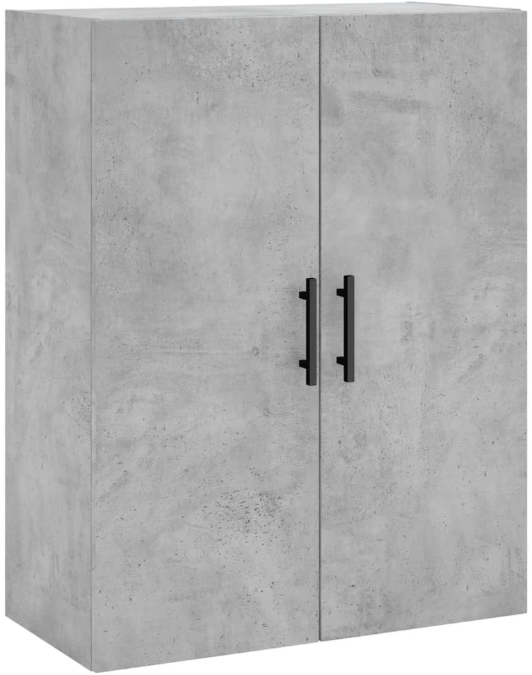 Prie sienos montuojamos spintelės, 2vnt., betono, 69,5x34x90cm