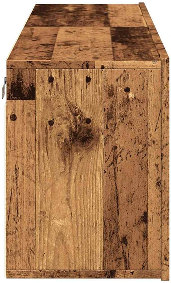 TV staliukas Prie sienos montuojamos TV spintelės, 2vnt., medžio, 60x30x41cm