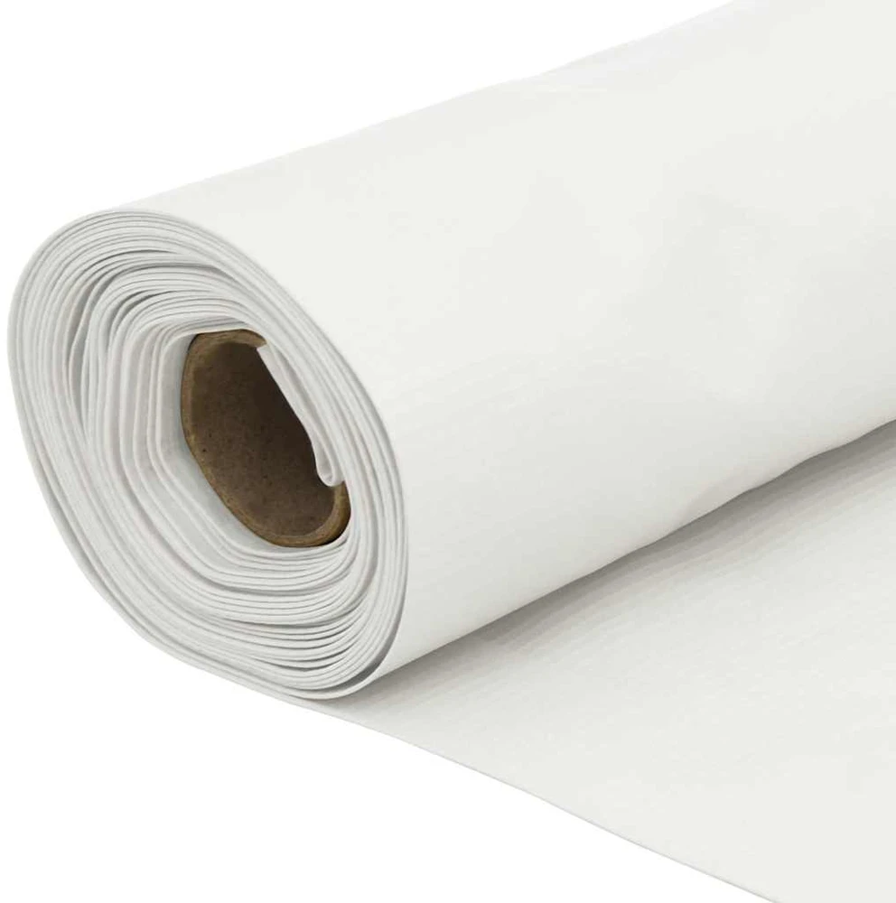 Privatumo suteikianti balkono pertvara, balta, 600x120cm, PVC