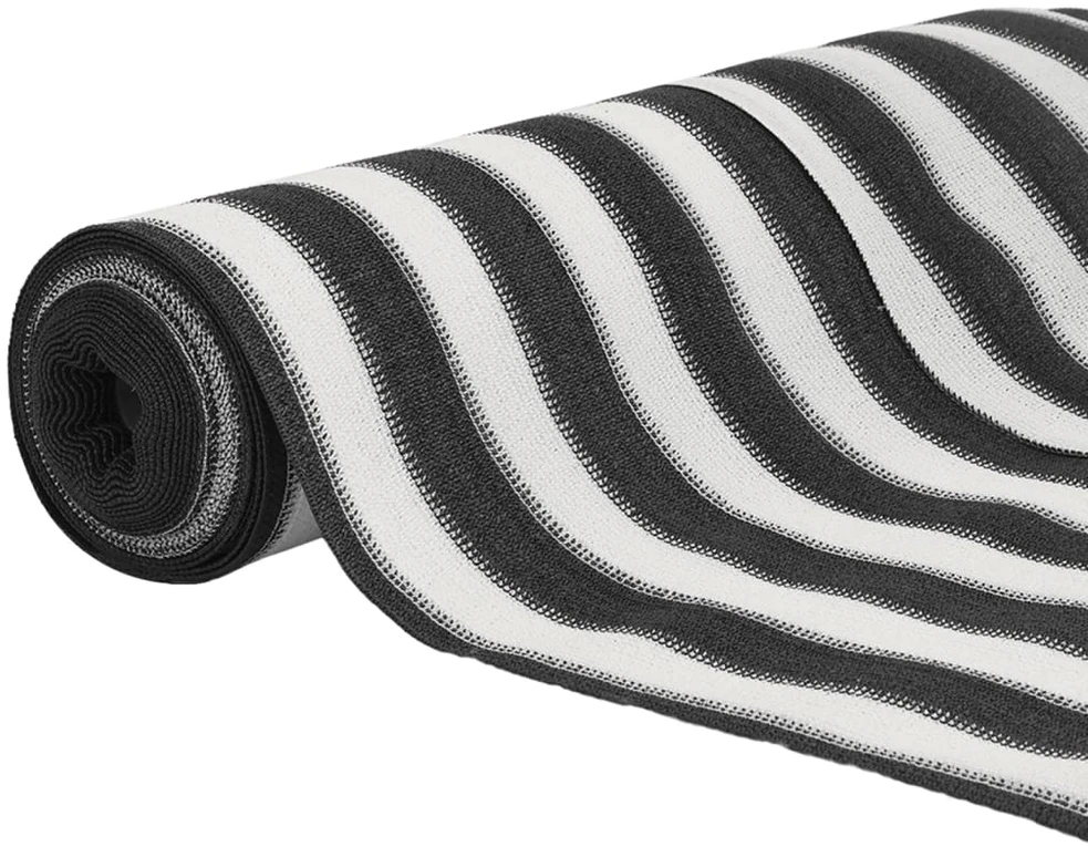 Privatumo suteikiantis tinklelis, antracito/baltas, 2x10m