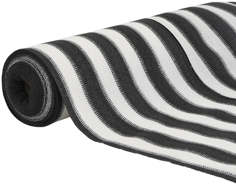 Privatumo suteikiantis tinklelis, antracito/baltas, 1,2x25m