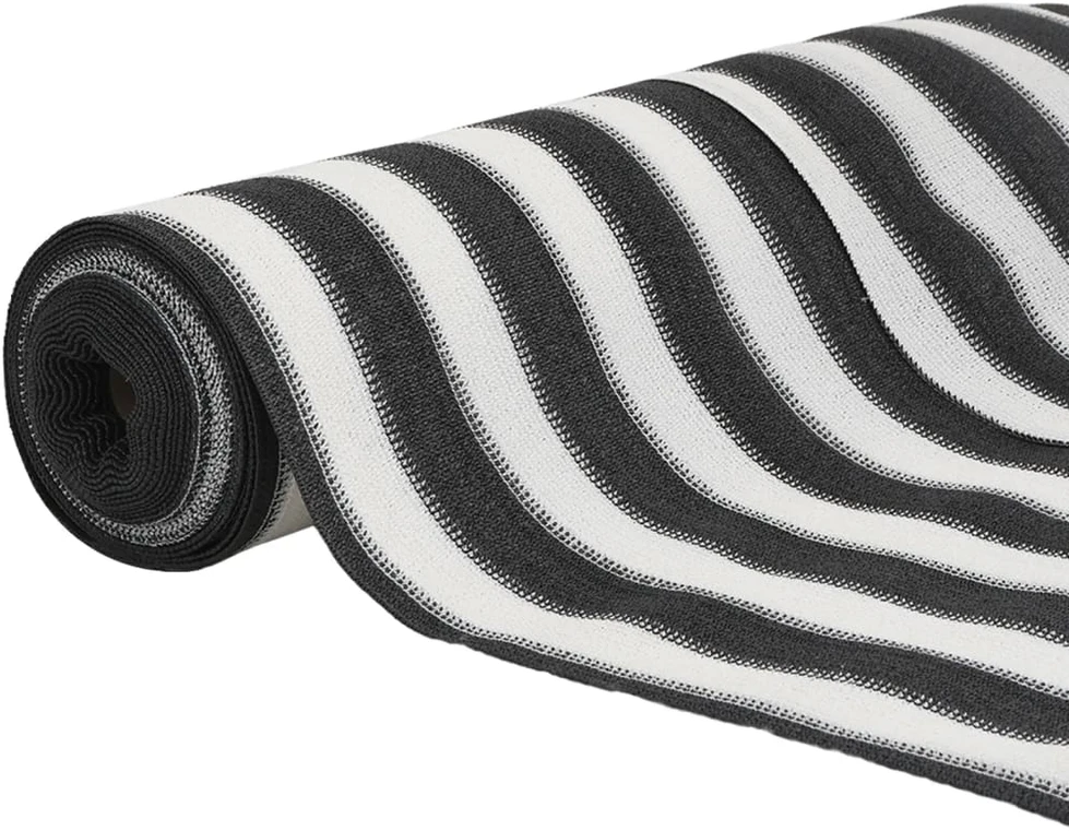 Privatumo suteikiantis tinklelis, antracito/baltos, 1,5x10m