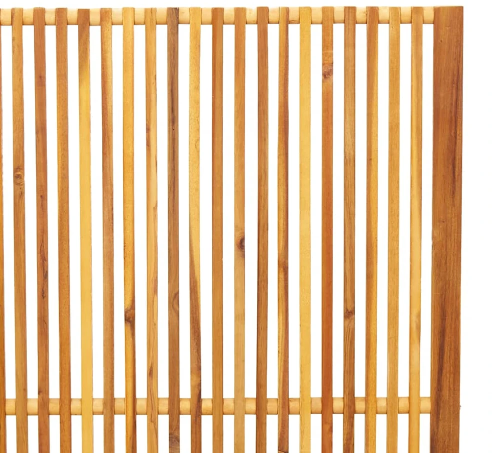 Privatumo užtvaras, viduje/lauke, 180,5 cm, akacijos medienos masyvas