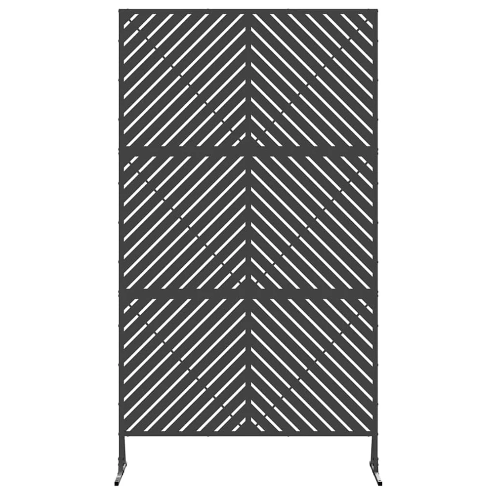 Privatumo žaliuzės 100 x 50 x 180 cm Plienas Juoda