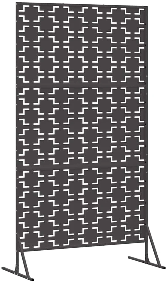 Privatumo žaliuzės 100 x 50 x 180 cm Plienas Juoda