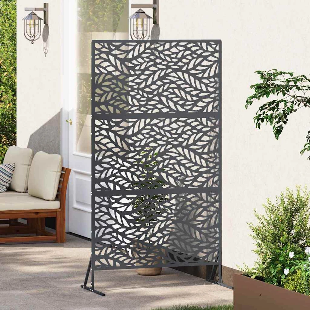 Privatumo žaliuzės 100 x 50 x 180 cm Plienas Antracito