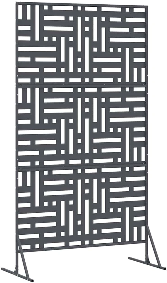 Privatumo žaliuzės 100 x 50 x 180 cm Plienas Antracito
