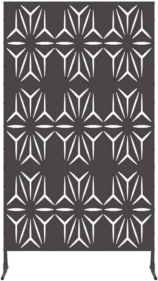 Privatumo žaliuzės 100 x 50 x 180 cm Plienas Juoda