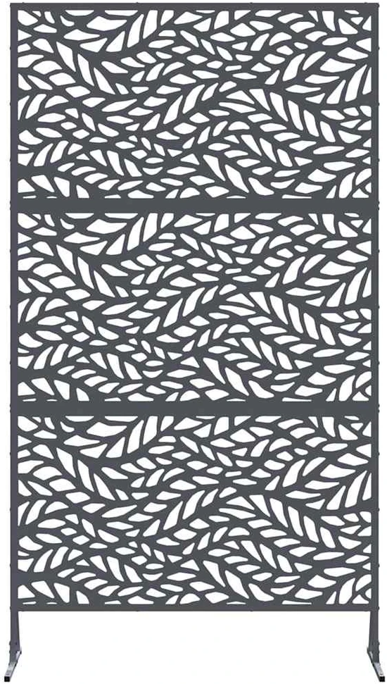Privatumo žaliuzės 100 x 50 x 180 cm Plienas Antracito