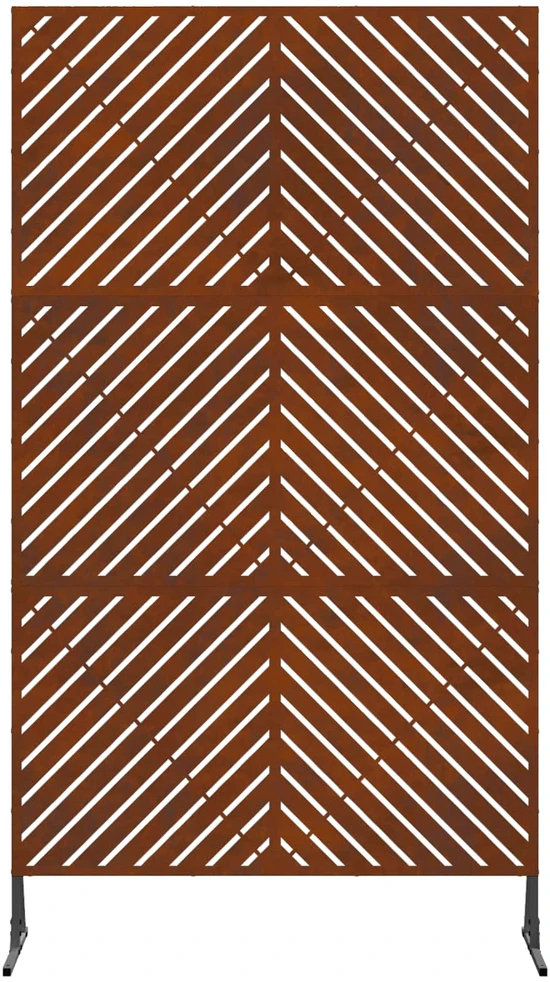 Privatumo žaliuzės 100 x 50 x 180 cm Rūdijanti
