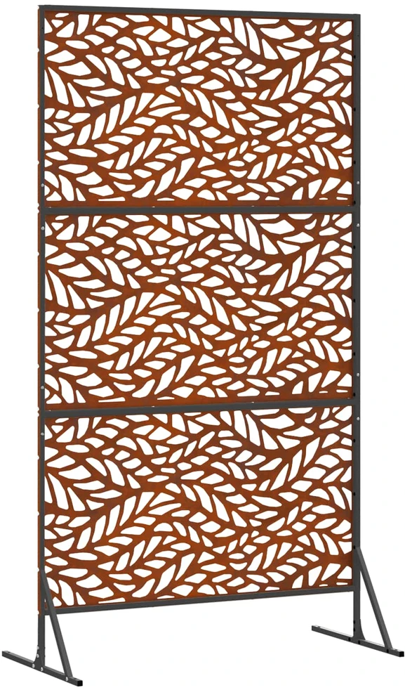 Privatumo žaliuzės 100 x 50 x 180 cm Rūdijanti