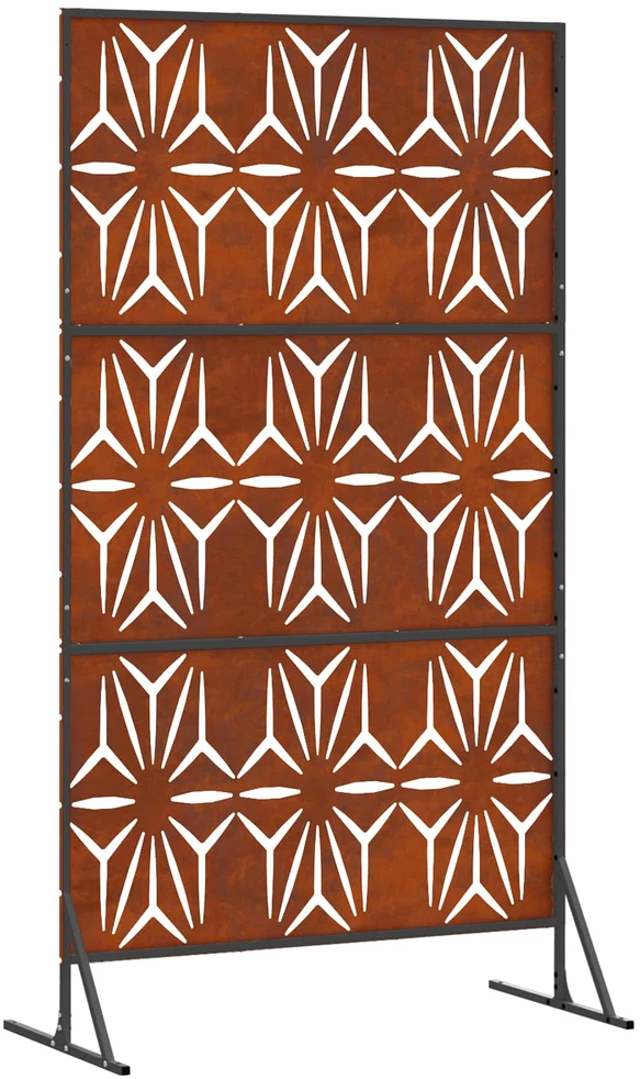 Privatumo žaliuzės 100 x 50 x 180 cm Rūdijanti