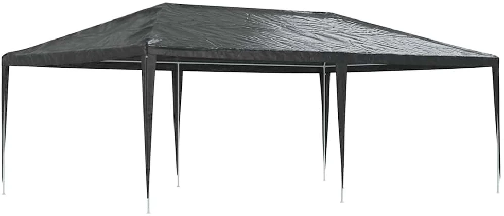 Profesionali proginė palapinė, antracito spalvos, 4x6m, 90g/m²
