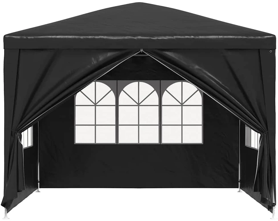 Proginė palapinė, 3x3m, antracito spalvos