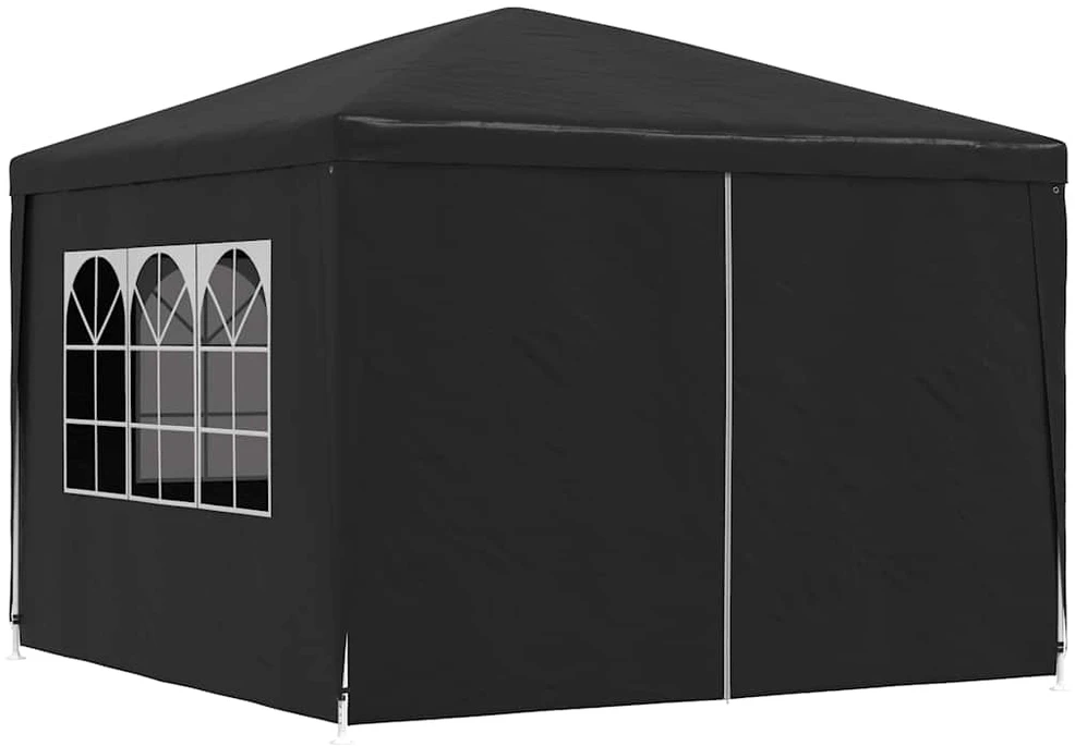 Proginė palapinė, 3x3m, antracito spalvos