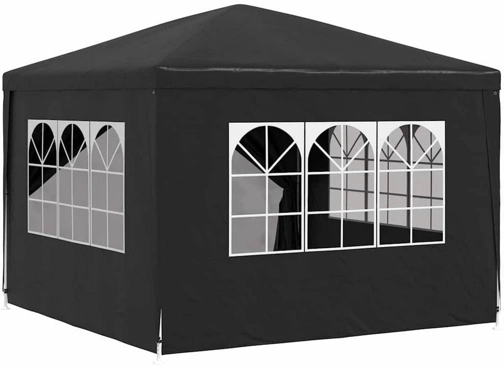Proginė palapinė, 3x3m, antracito spalvos