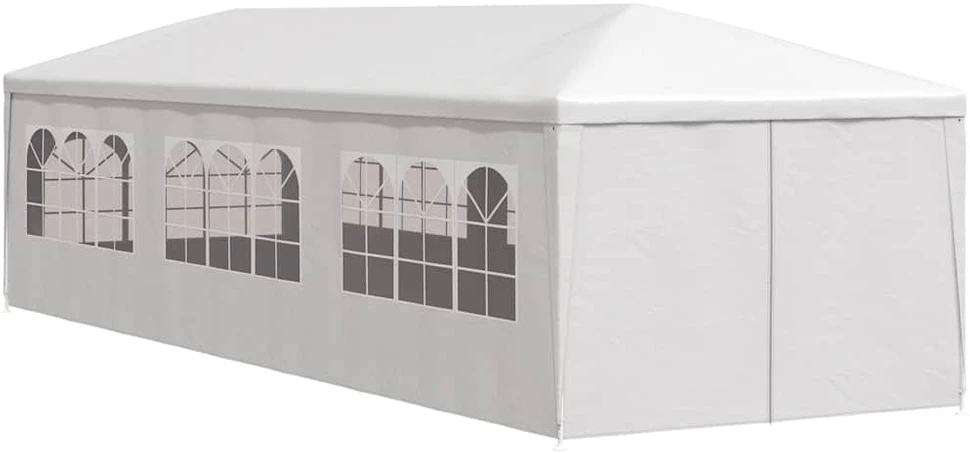 Proginė palapinė, 3x9 m, balta