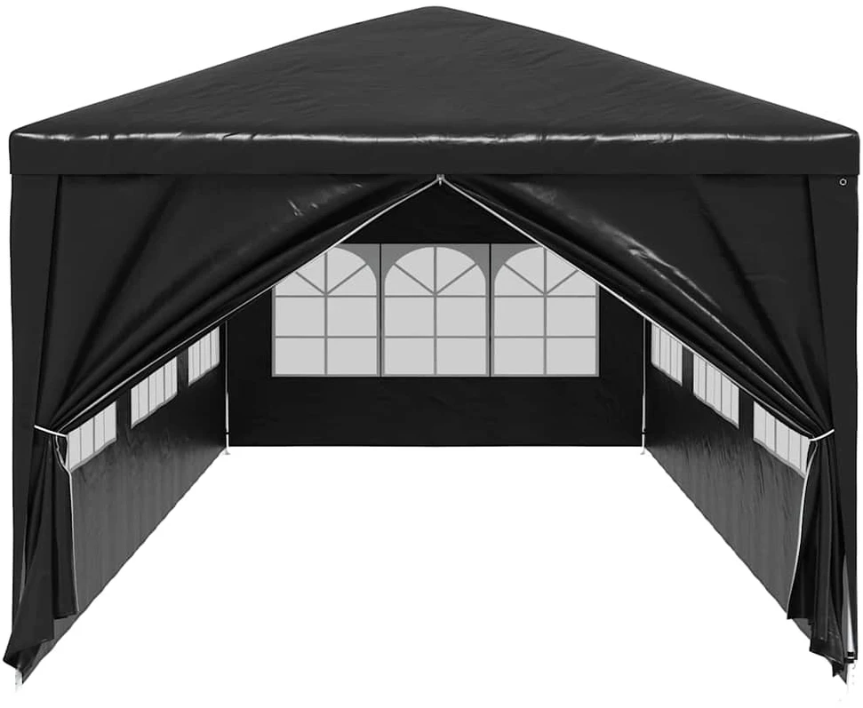 Proginė palapinė, 3x9m, antracito spalvos