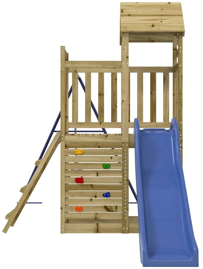 Proginė palapinė su 8 tinklinėmis sienomis, mėlyna, 3x9m, HDPE