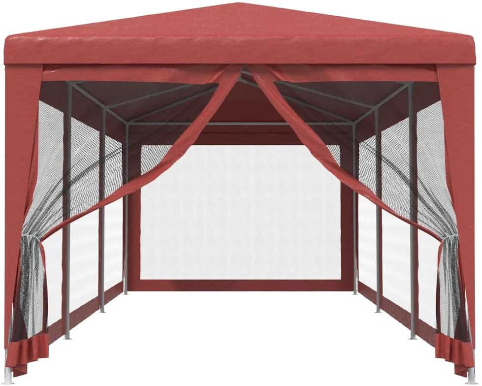 Pavėsinė su užuolaidomis ir lemputėmis LED, taupe, 300x300cm