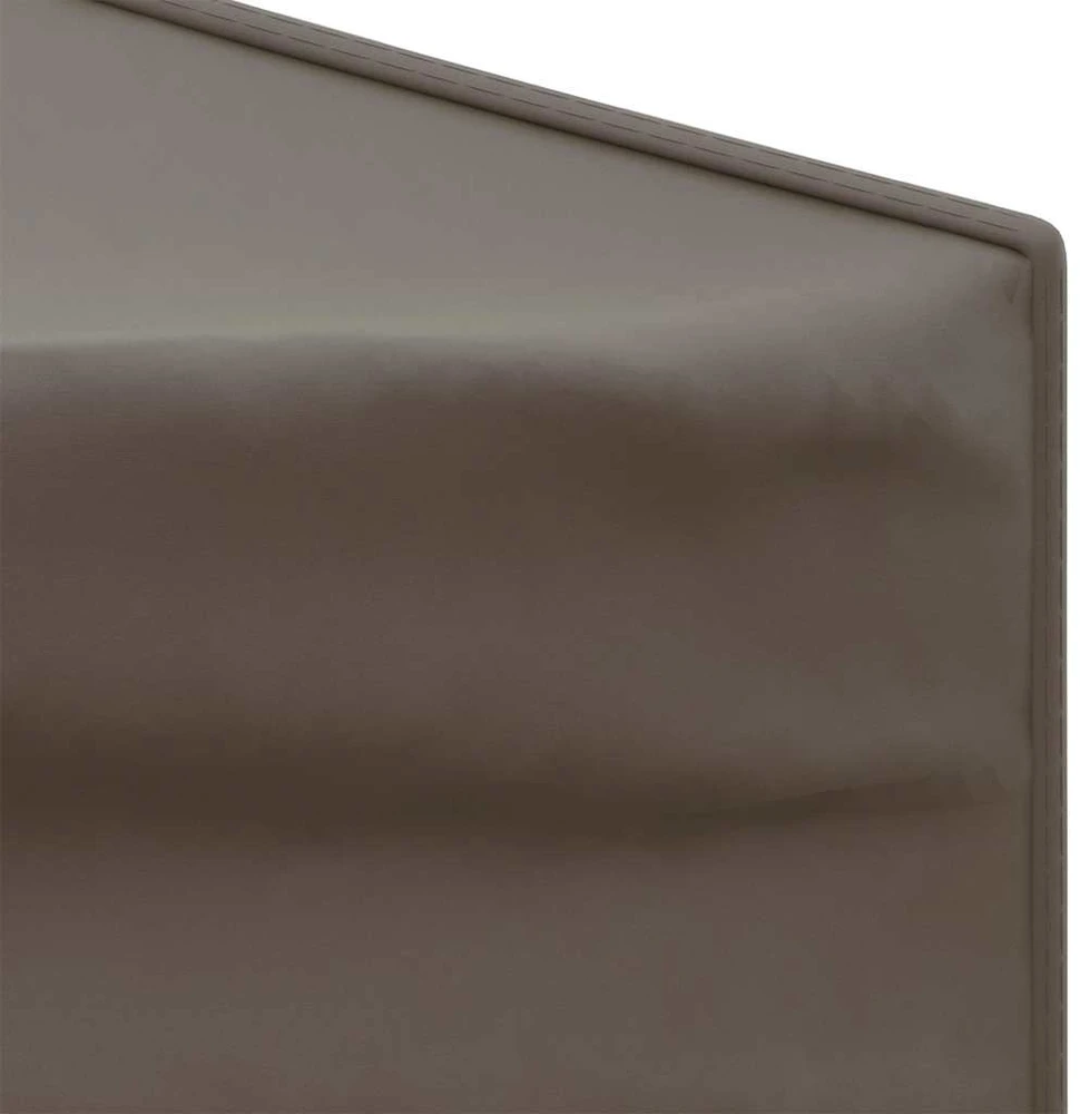 Proginė palapinė su šoninėmis sienomis, taupe, 3x6m