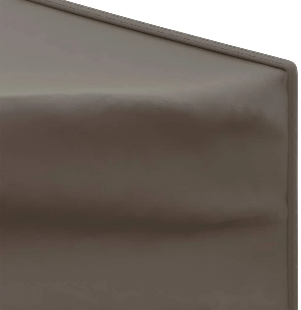Proginė palapinė su šoninėmis sienomis, taupe, 3x3m