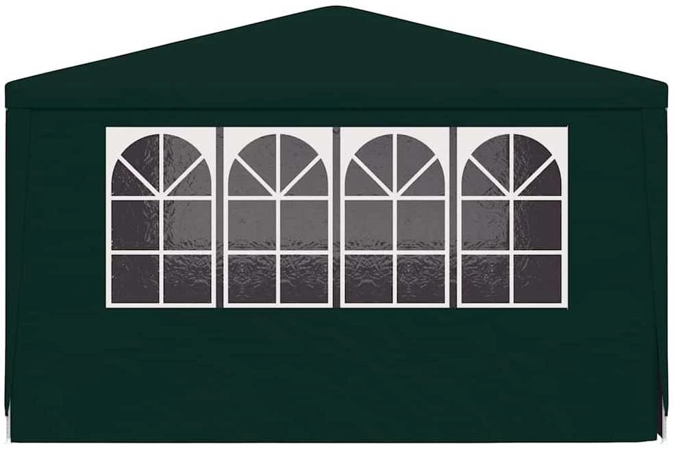 Pavėsinė su lemputėmis LED, antracito, 400x300cm