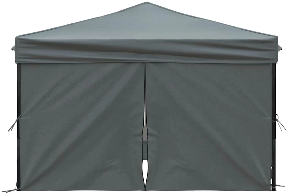 Proginė palapinė su šoninėmis sienomis, antracito, 3x3m