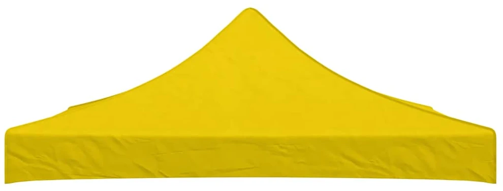Proginės palapinės stogas, geltonos spalvos, 3x3m, 270 g/m²